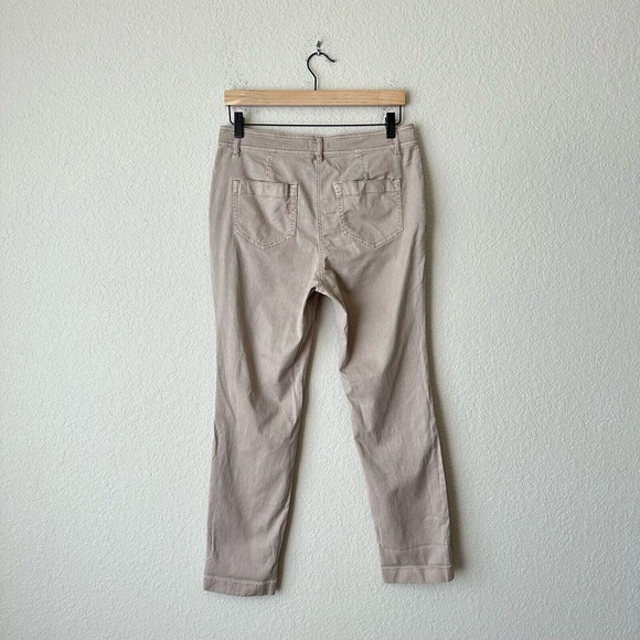 NWT J. Jill Casual Skinny Pants in Light Khaki Sz 10P W6928 - Picture 5 of 11